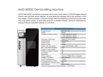 AIDITE AMD 500 DC (incl. HyperDent & 12-Blank Loader)